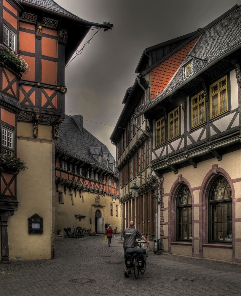 Wernigerode-Stadt-Mitte " das Rathaus mal anders gesehen... "