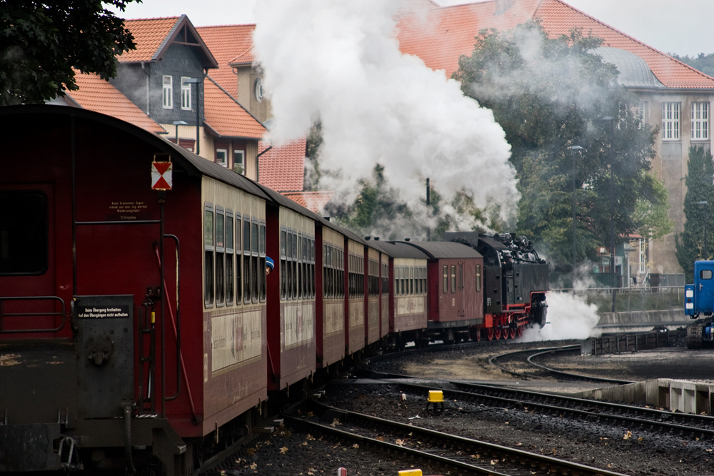 Wernigerode, Start der Schmalspurbahn zum Brocken