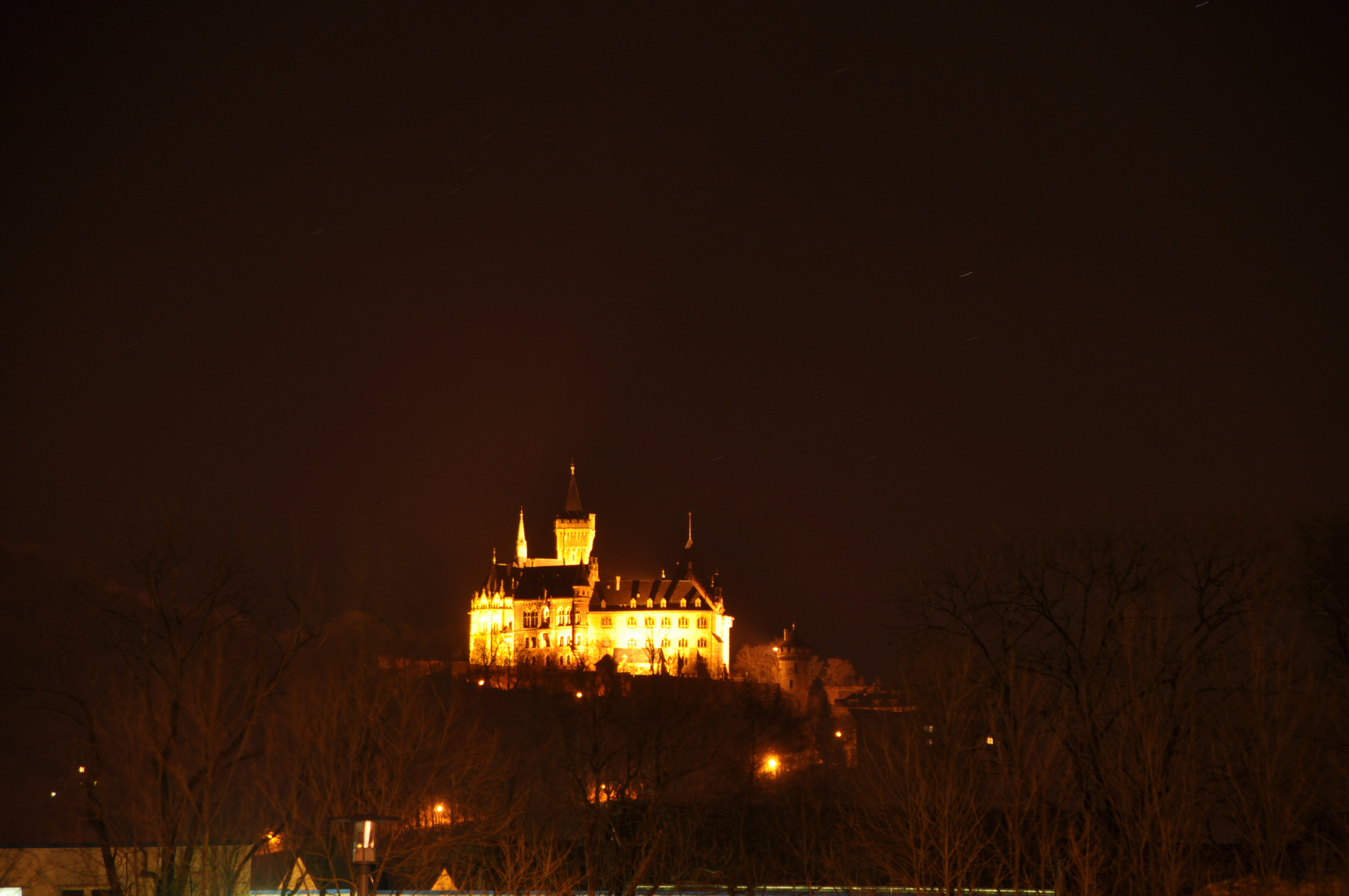 Wernigeröder Schloss und Stadtmauer