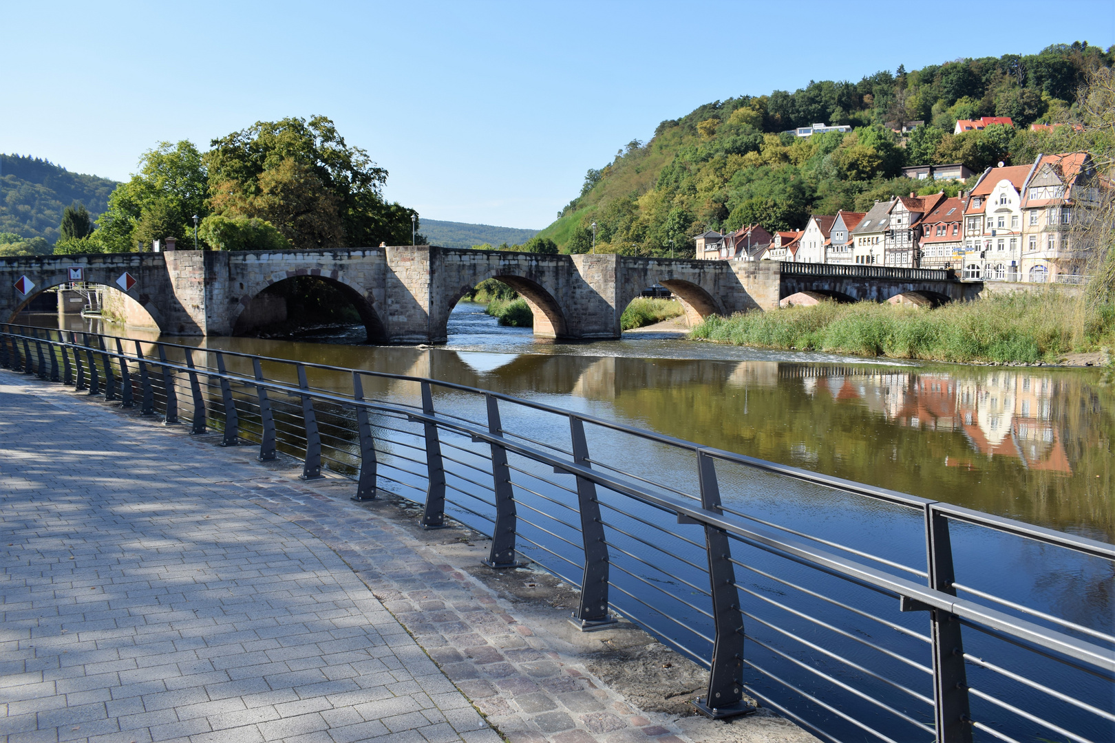 Werra Brücke Hann.-Münden