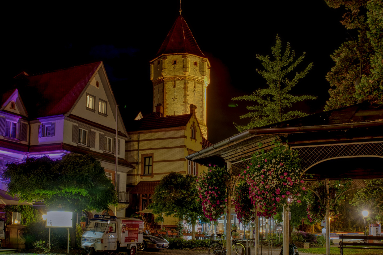 Wertheim bei Nacht