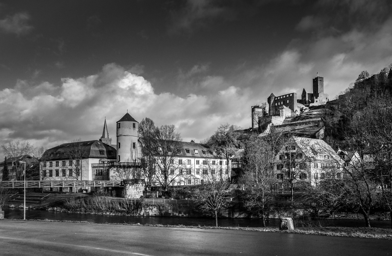 Wertheim Burg und Rat der Stadt in der Hofhaltung