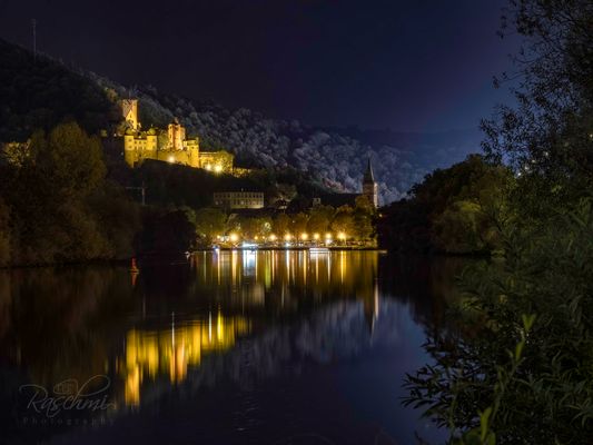 WERTHEIMER BURG BEI NACHT