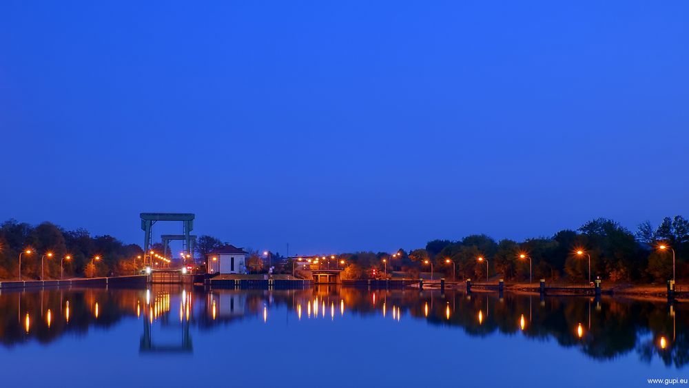 Wesel-Datteln-Kanal bei Flaesheim