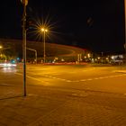 Wesel/Bahnhof bei Nacht