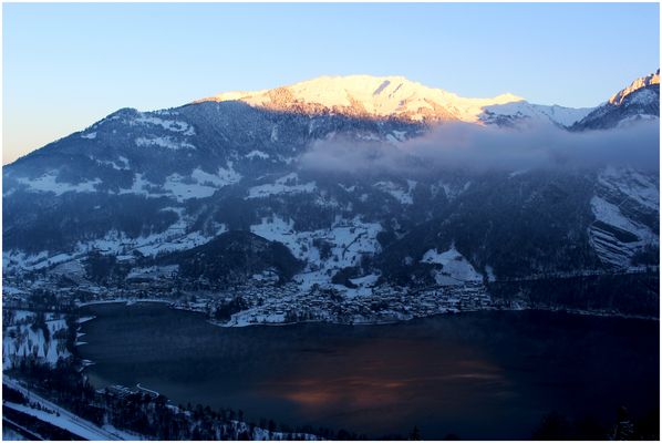 Wesen am Walensee bei frostigen -5°C