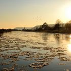 Weser am Abend