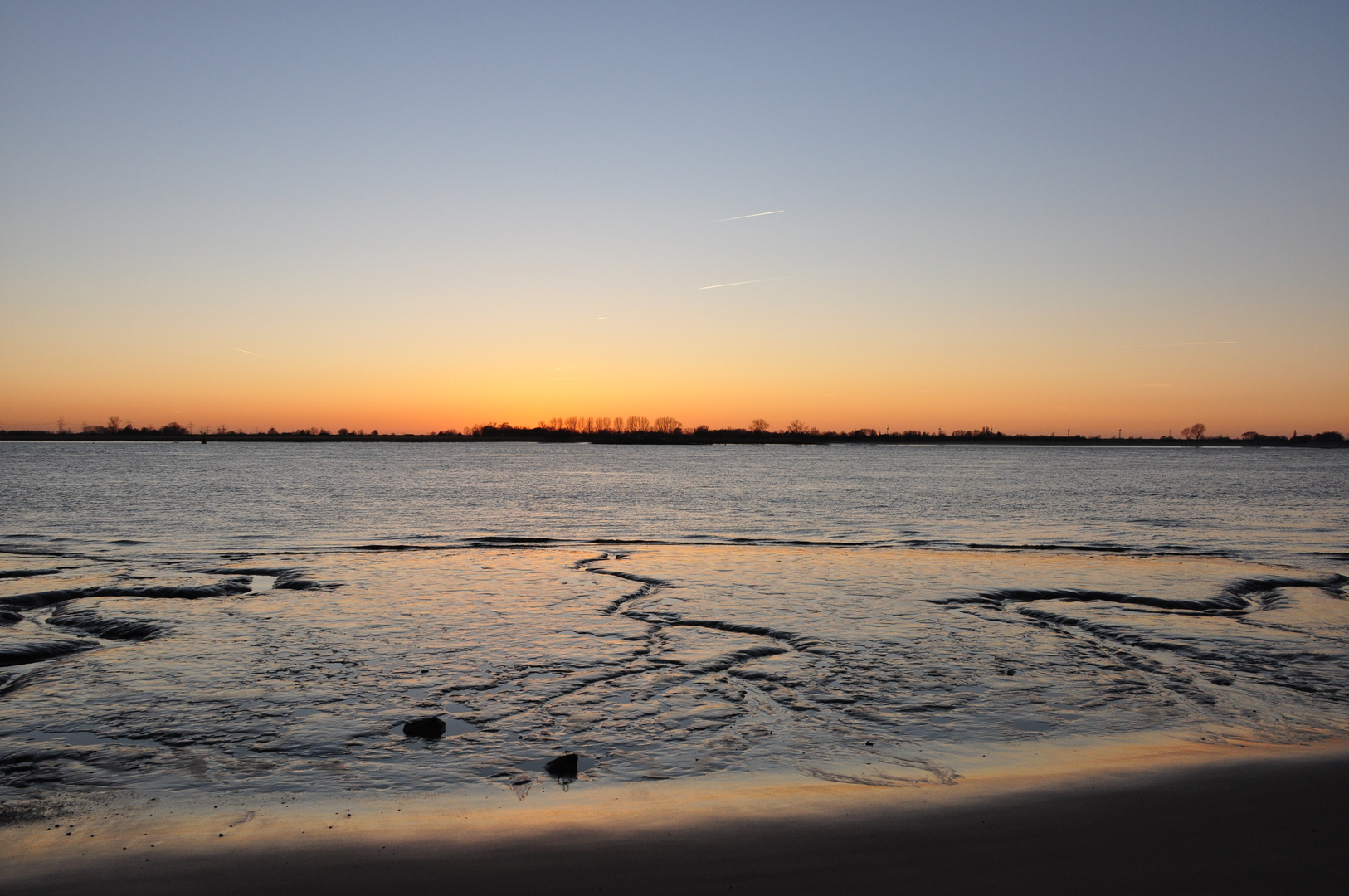 Weser am alten Fähranleger