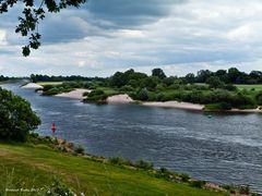 Weser bei den Badener Bergen