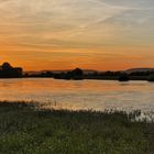 Weser bei Hochwasser