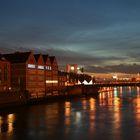 Weser bei Nacht