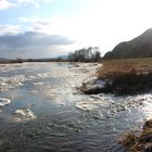 WESER Eisschollen BRRRRRRRRRRRRR ist datt KALT Grüße aus Höxter