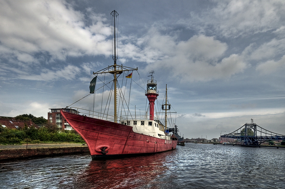 Weser-Feuerschiff "Norderney" in Wilhelmshaven