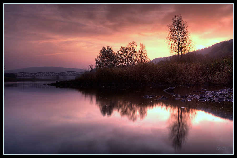 Weser frühmorgens