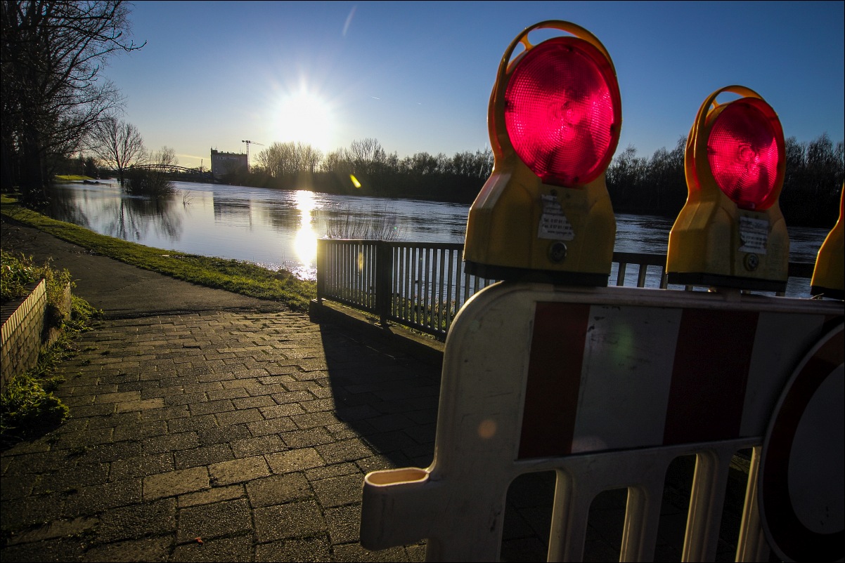 Weser Hochwasser Foto & Bild | fluss, weser, hochwasser Bilder auf fotocommunity
