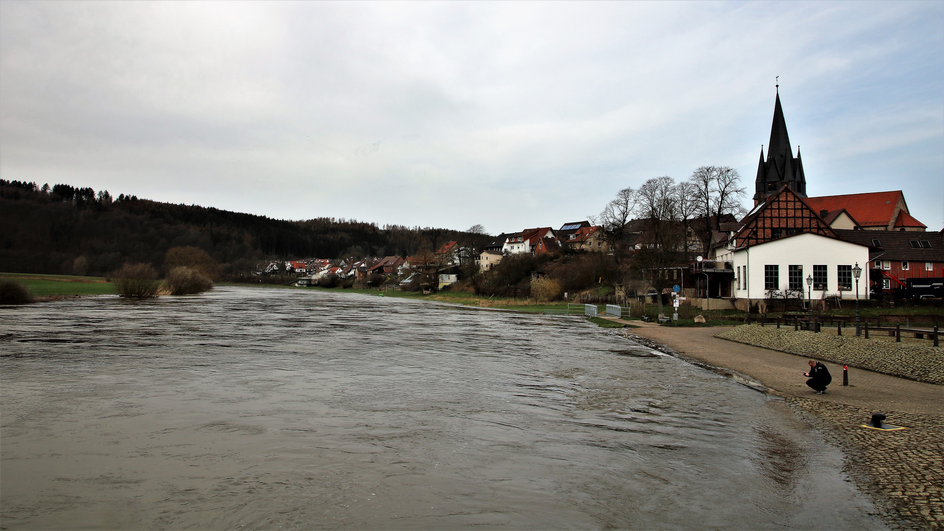 Weser Hochwasser