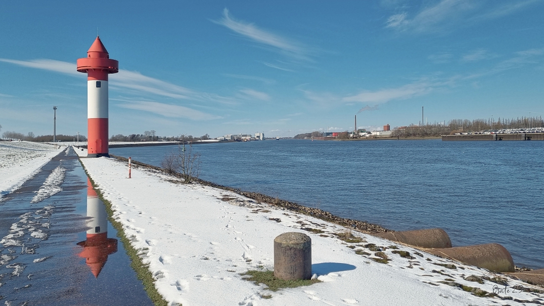 Weser mit Turm...