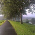 Weser-Radweg 8Uhr morgens