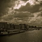 Weser River in Bremen-