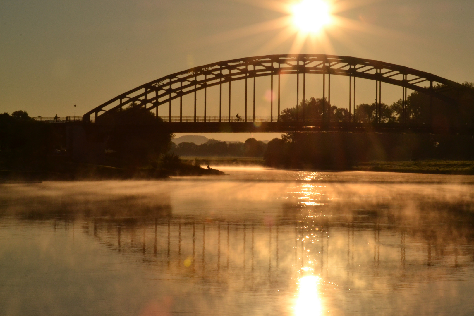 Weser Septembermorgen