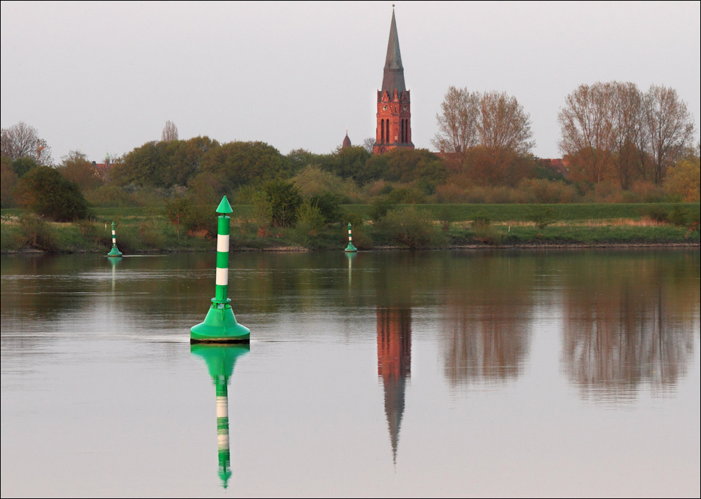 Weser vor Nienburg