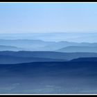 Weserbergland beim Abflug von Hannover