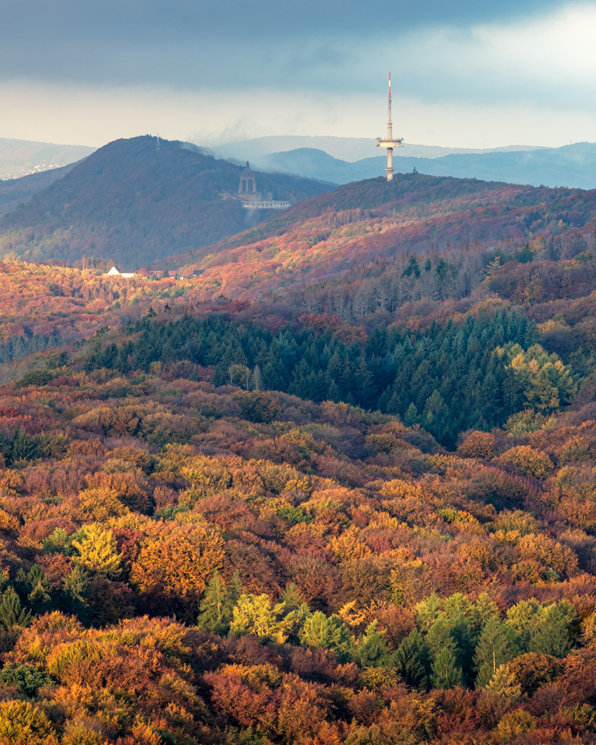 Weserbergland im Herbst