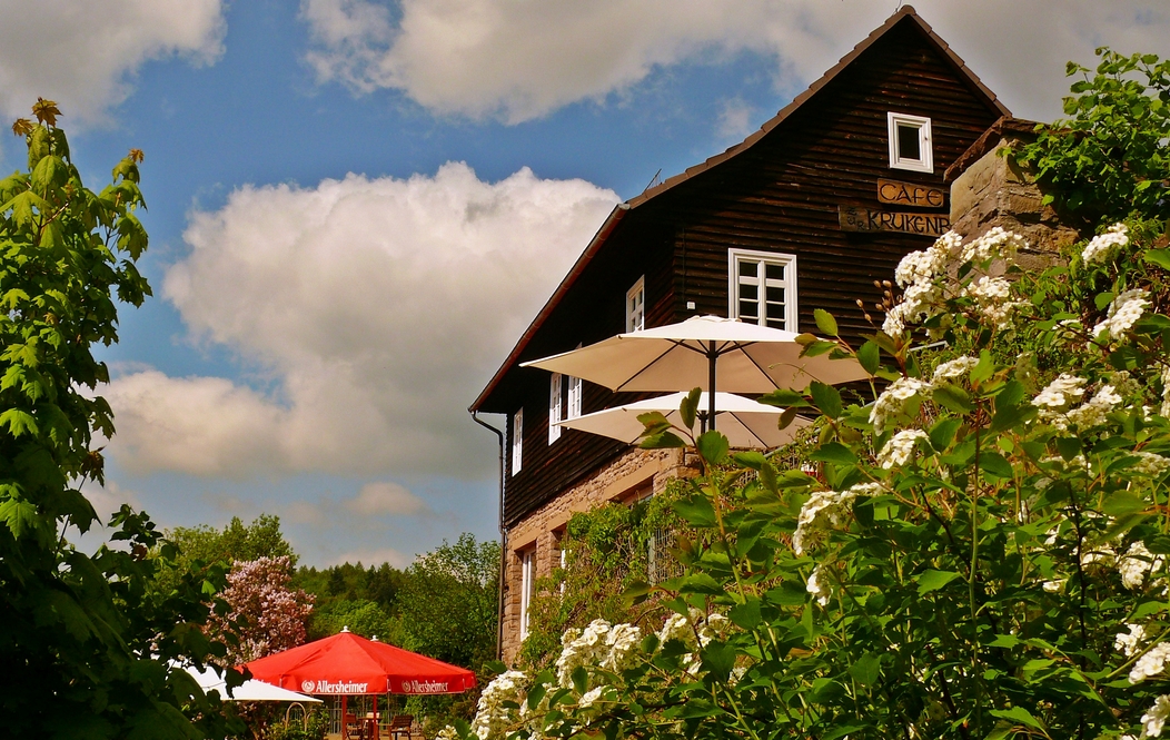 WESERGALERIE - Cafe zur Krukenburg - Bad Karlshafen - FC-Ausstellungen (Weserperlen)