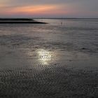 Wesermündung bei Sahlenburg an der Nordsee