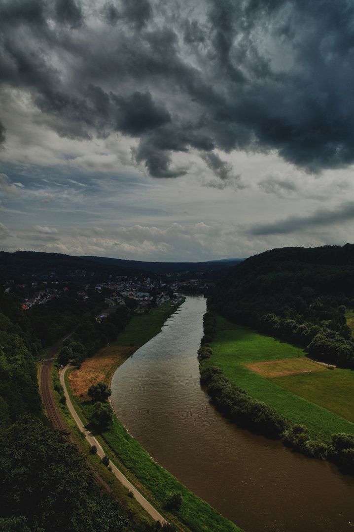 Weserplattform bei Bad Karlshafen