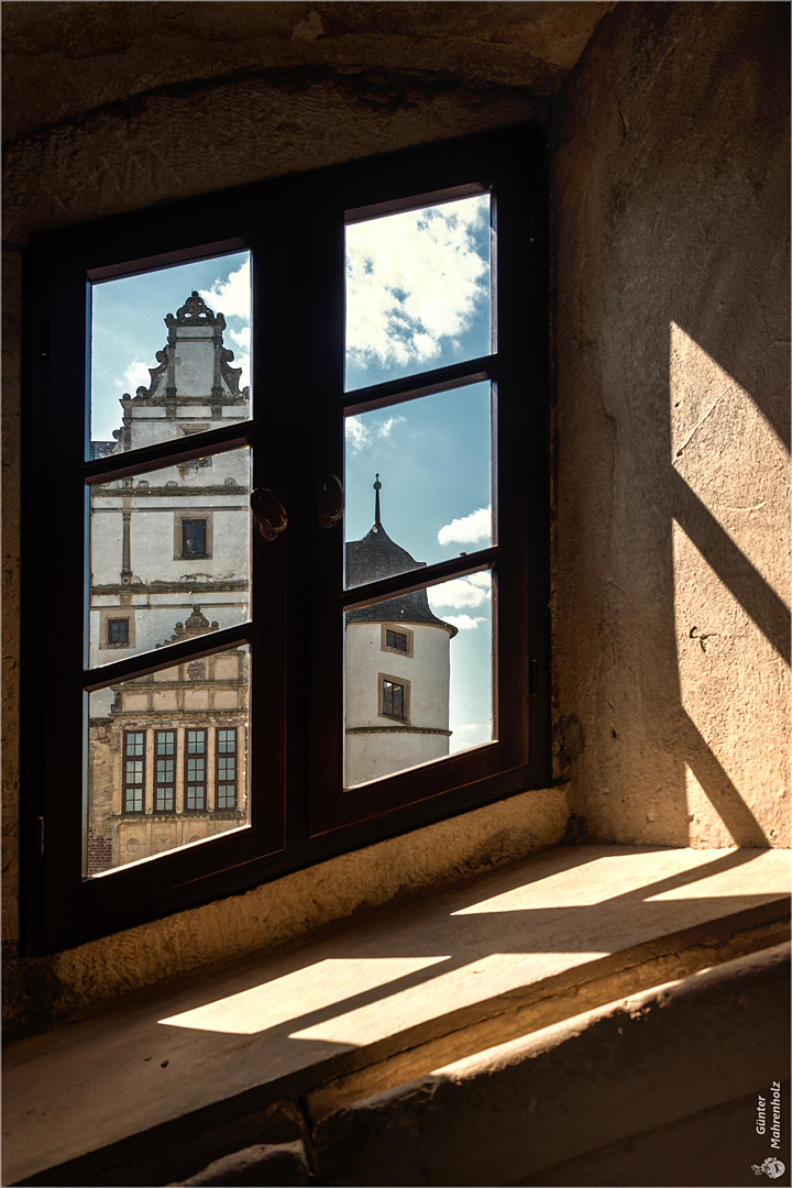 Weserrenaissance vor dem Fenster