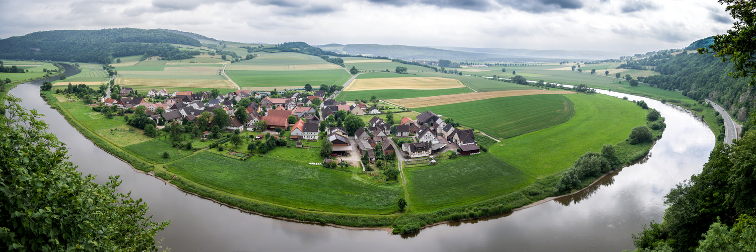 Weserschleife bei Dölme in Niedersachsen