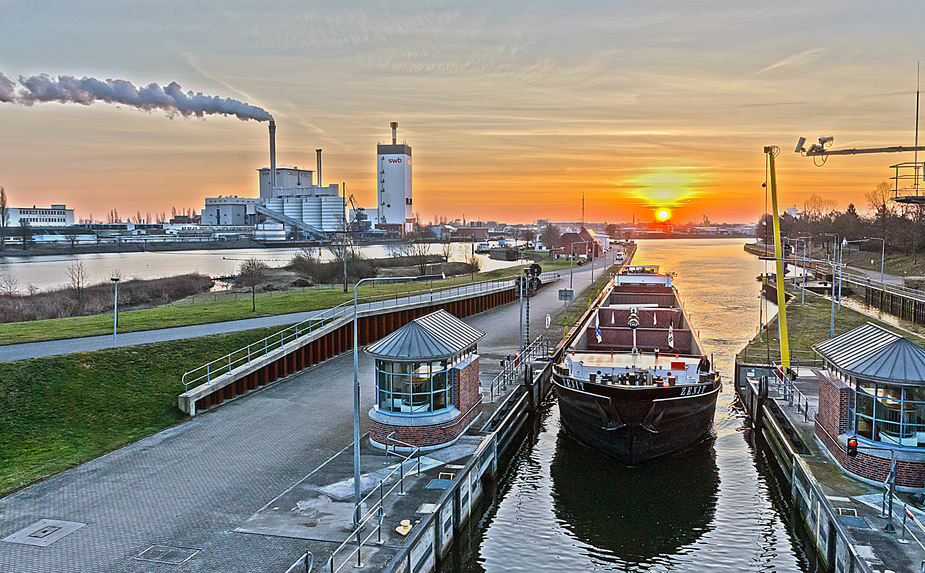 Weserschleuse Bremen/Hastedt