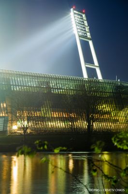 Weserstadion Flutlicht Weserstadion Flutlicht