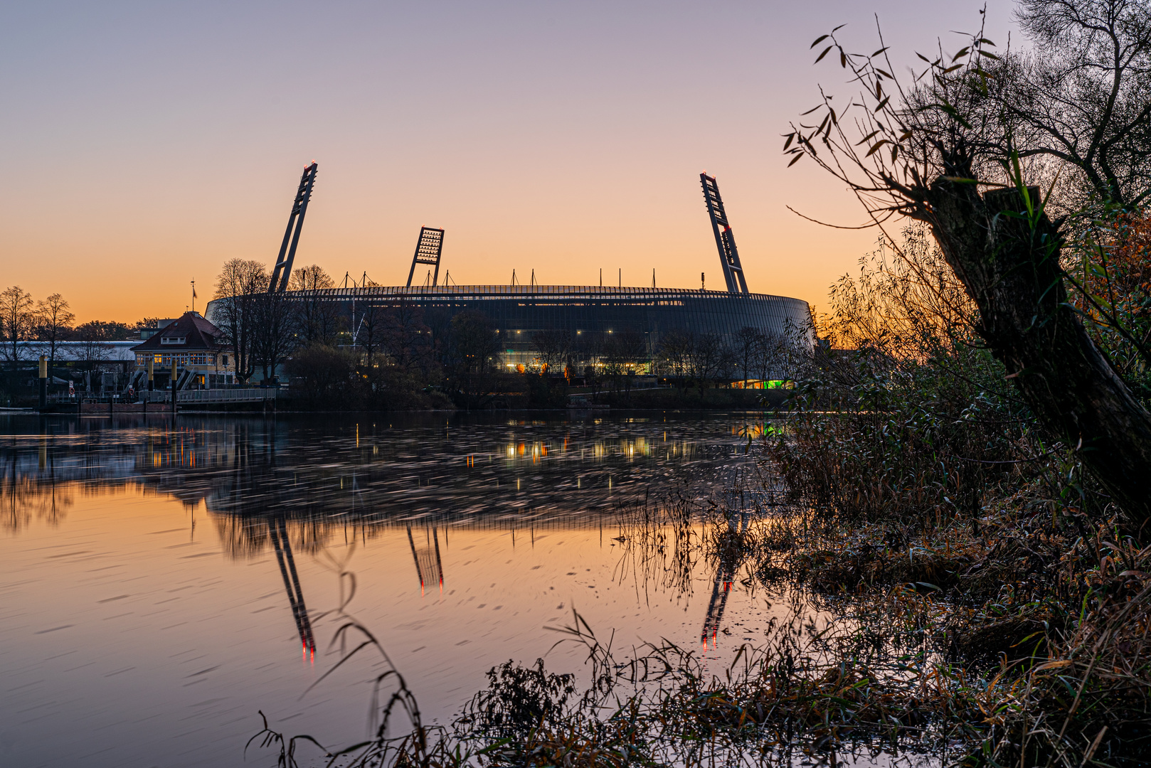 Weserstadion - Novembermorgen