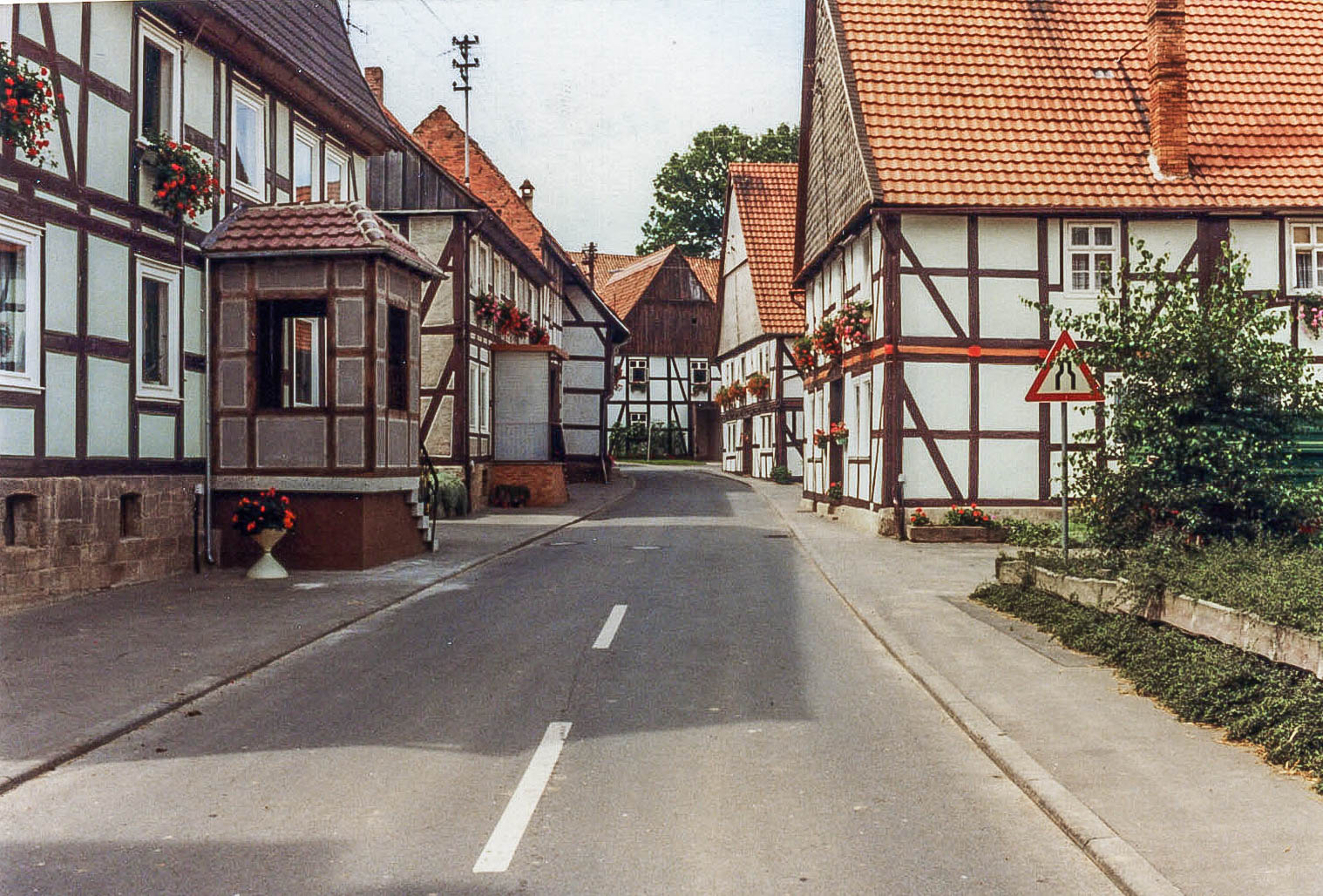 Wesertal Oberweser Arenborn Fachwerkhäuser