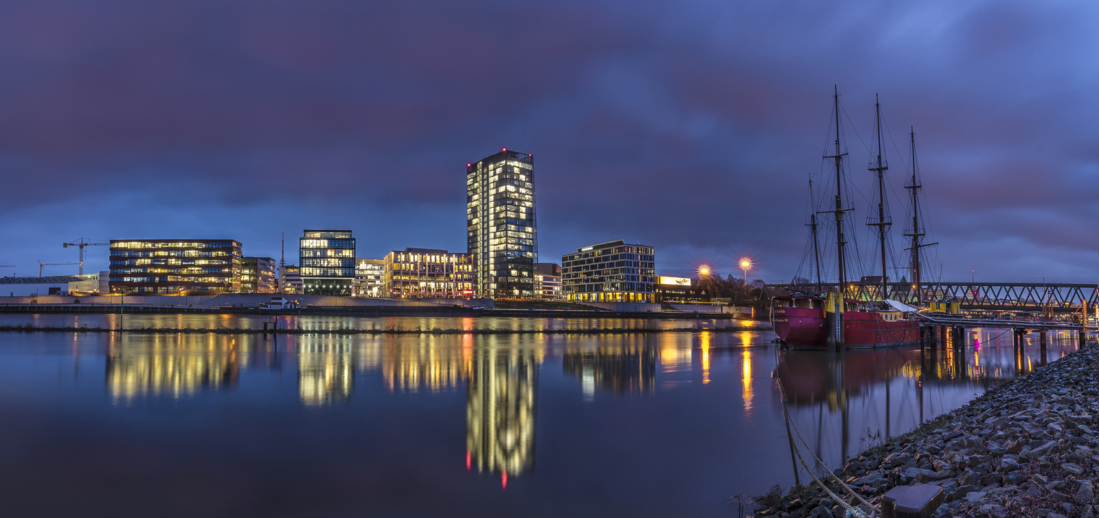 Wesertower Bremen Skyline