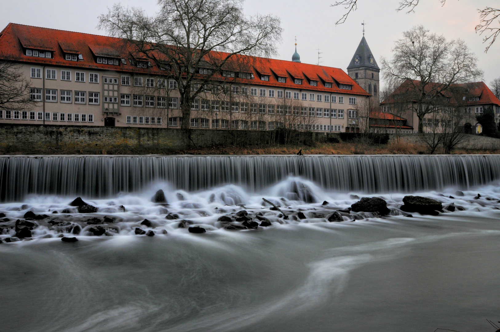 Weserwehr in Hameln