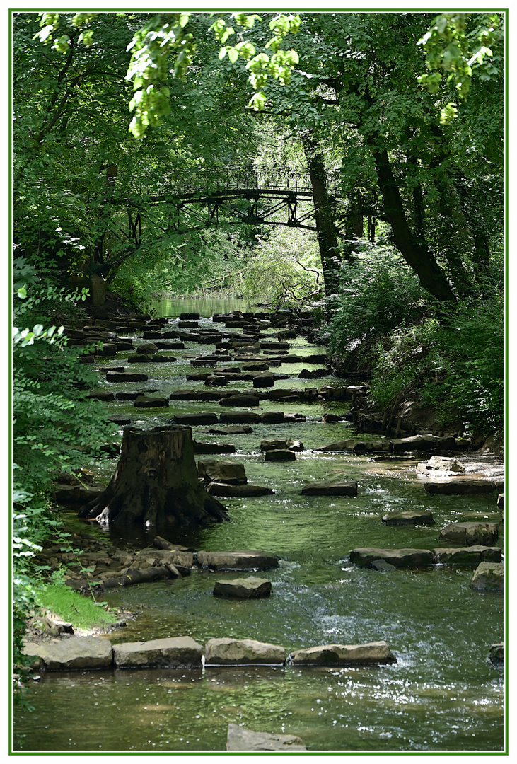 Weserzufluss in Minden