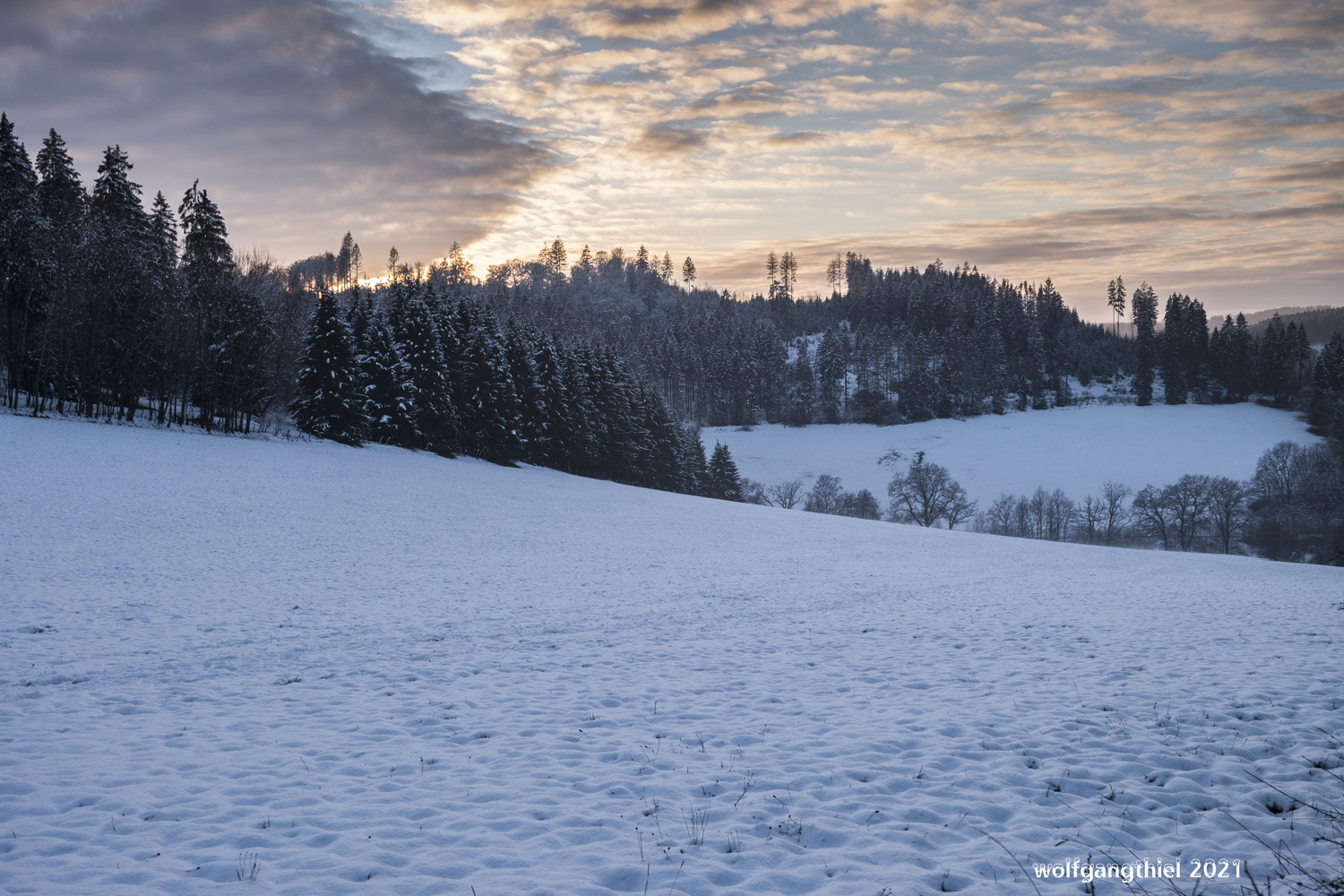 Wesselberger Tal im Winter 02