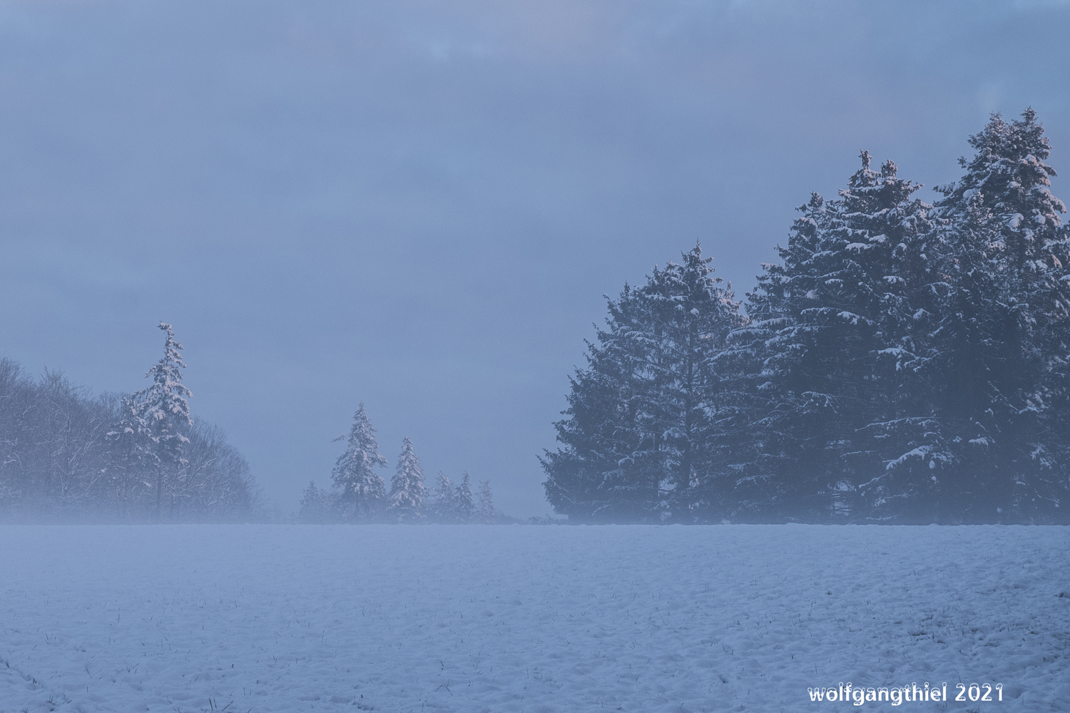 Wesselberger Tal im Winter 04 