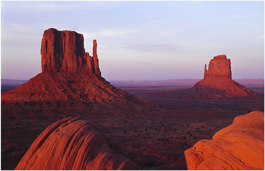 West and East Mitten Butte