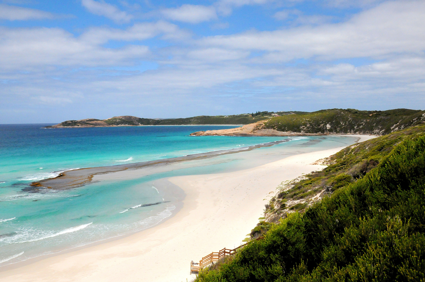 West Beach, Blick nach rechts.