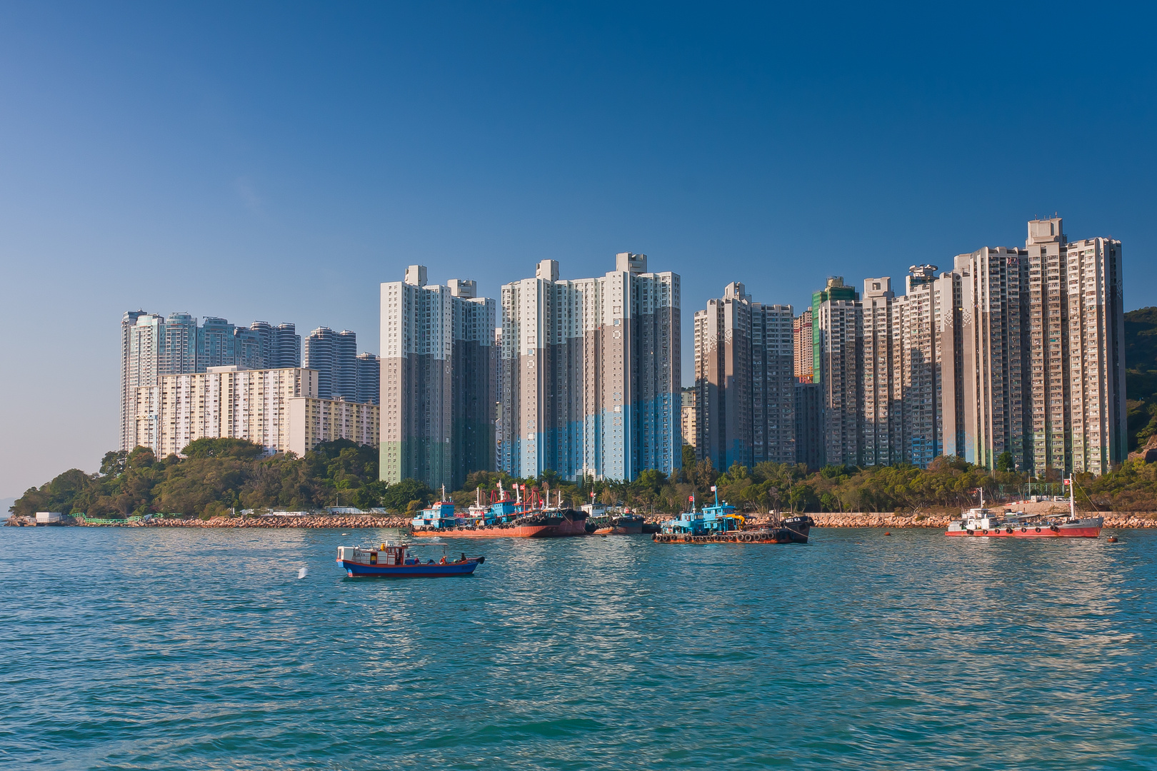 West coast of Hongkong Island