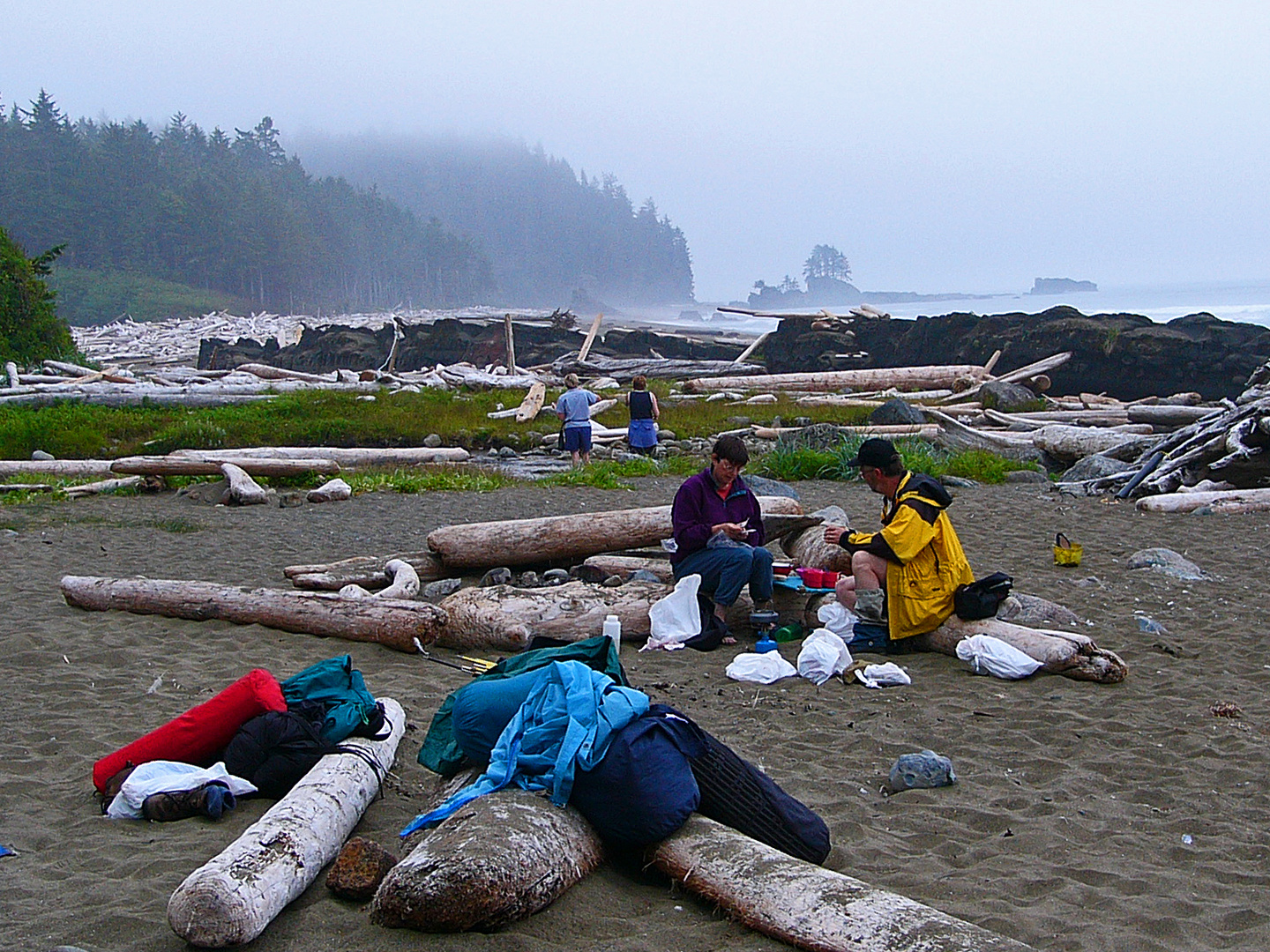 West Coast Trail 2004 - Campground