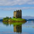 West-Highland-Romantik : Loch Linnhe mit Castle Stalker
