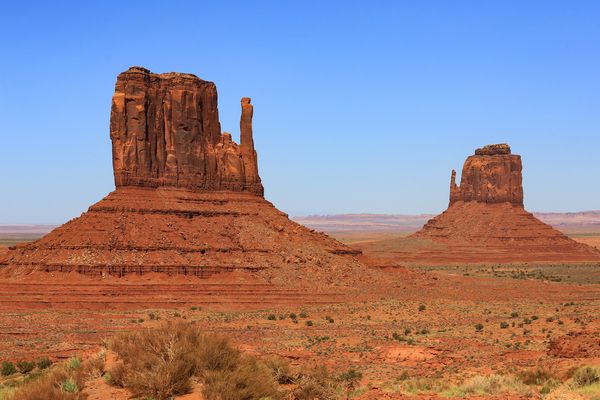 West und East Mitten Butte