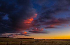 Westaustralischer Himmel am Abend