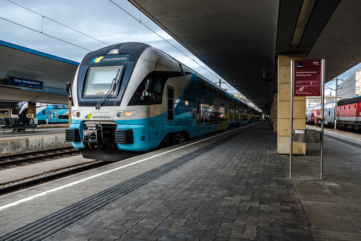 Westbahn am Westbahnhof