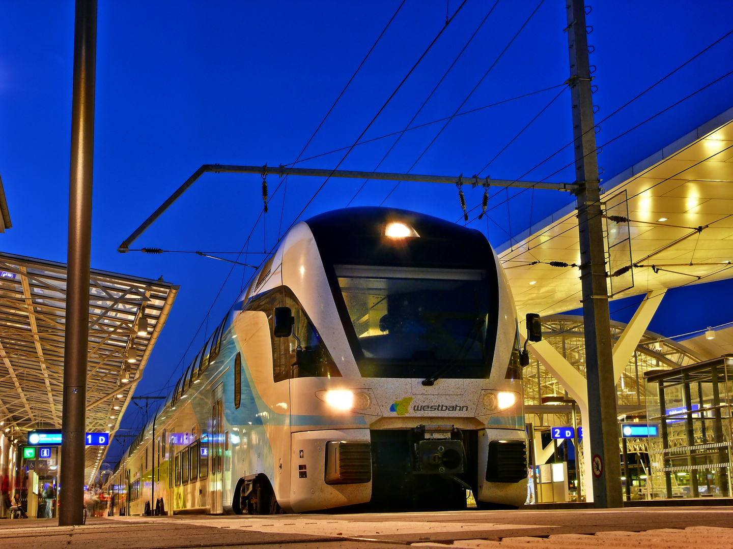 Westbahn in Salzburg